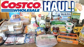 $500 COSTCO HAUL INCLUDING PRICES! | LARGE FAMILY FOOD