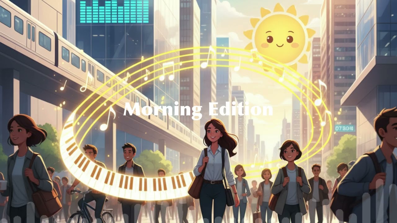 monosound - Morning Edition 【朝の情報番組風ピアノ・ポップ | Bright & Refreshing BGM】