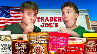 JOLLY! Two Brits go to Trader Joe s for the first time