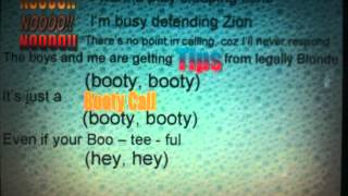 TMB Booty Call lyrics (radio version)
