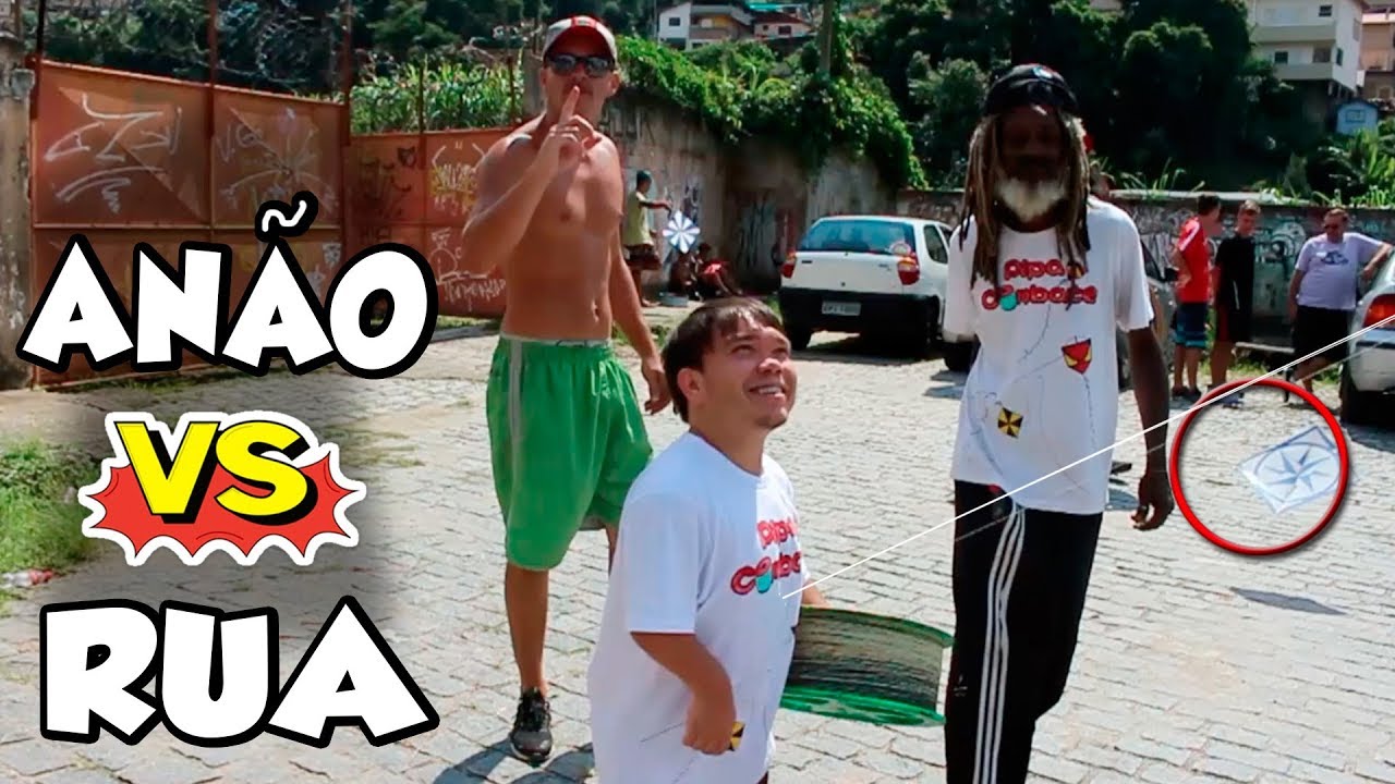 Anão x Rua - Pipeiro Rastafari como Treinador