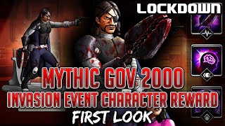 TWD RTS: Mythic Gov 2000, Invasion Event Character Reward! Walking Dead: Road to Survival F2P Leaks