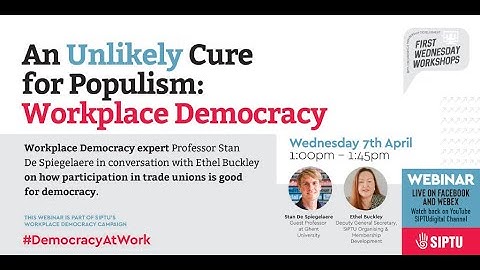 An Unlikely Cure for Populism: Workplace Democracy
