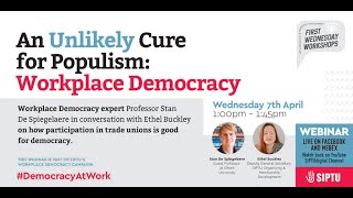 An Unlikely Cure for Populism: Workplace Democracy