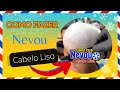 Nevou no cabelo Liso❄️🇧🇷 #nevou #matizador