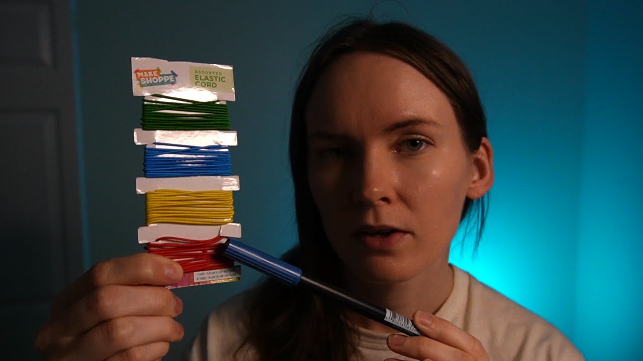 2 minute asmr - color match test