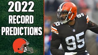 Cleveland Browns 2022 Record Predictions
