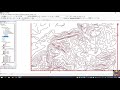 طريقة رسم خطوط التسوية في الخريطة على برنامج الارك جيس Arc Gis 