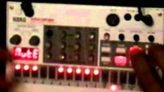 Korg Volca Sample only - Joy of Limitation - min techno 120 bpm
