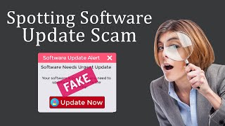 How to Spot Fake Software Update Scam? Fake Update Notifications screenshot 3