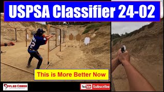 USPSA Classifier CM 24-02 "This is More Better Now" - 88% Master Limited CZ Tactical Sports 24 02 Classifier Practice