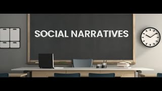 Social Narratives Modeled Resimi