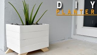 DIY Planter Box From Pallets