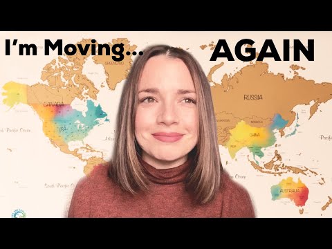 I'M MOVING....AGAIN - SCRATCH OFF MAP