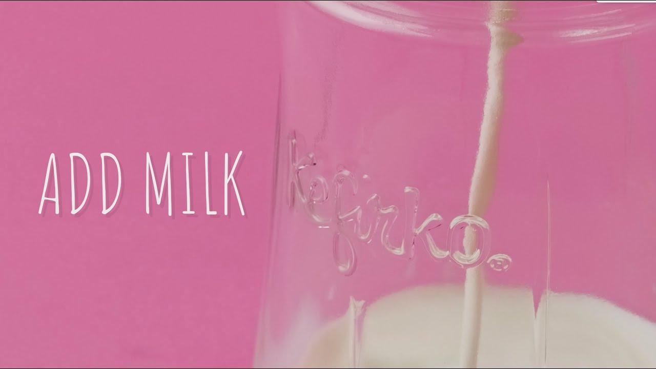 HOW TO MAKE MILK KEFIR