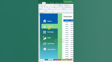 Excel Custom Navigation bar ! Side bar #Excel #exceltips #exceltricks #exceltutorials #spreadsheets