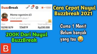 🔥Cara cepat nuyul buzzbreak terbaru mudah-Cara mendapatkan banyak koin di buzzbreak