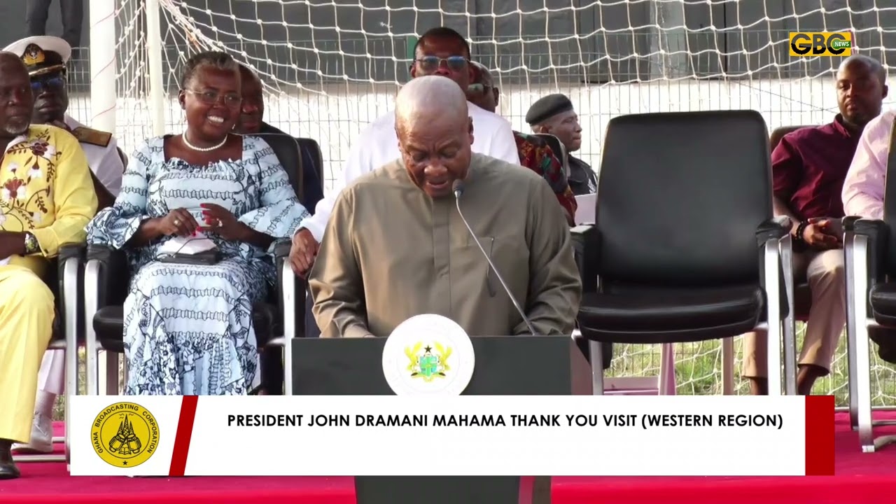 President John Mahama Thank You Visit (Western Region)