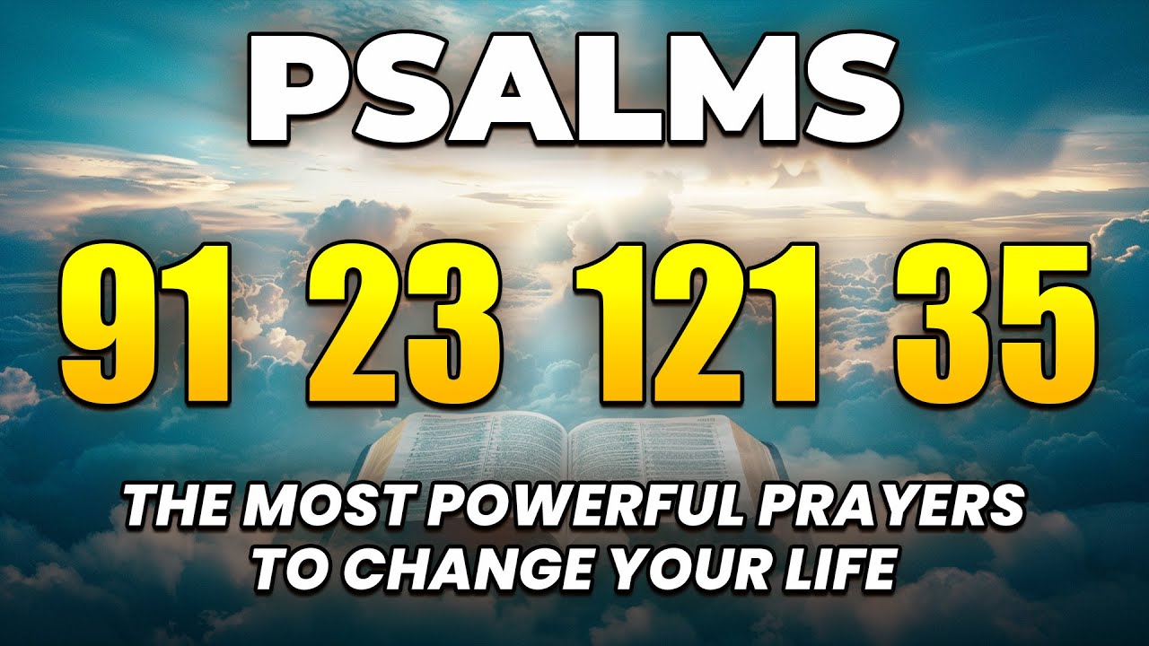 [🙏NIGHT PRAYER!] PSALM 23 - PSALM 91 - PSALM 121 - PSALM 35 - NIGHT PRAYER WITH 3 PSALMS