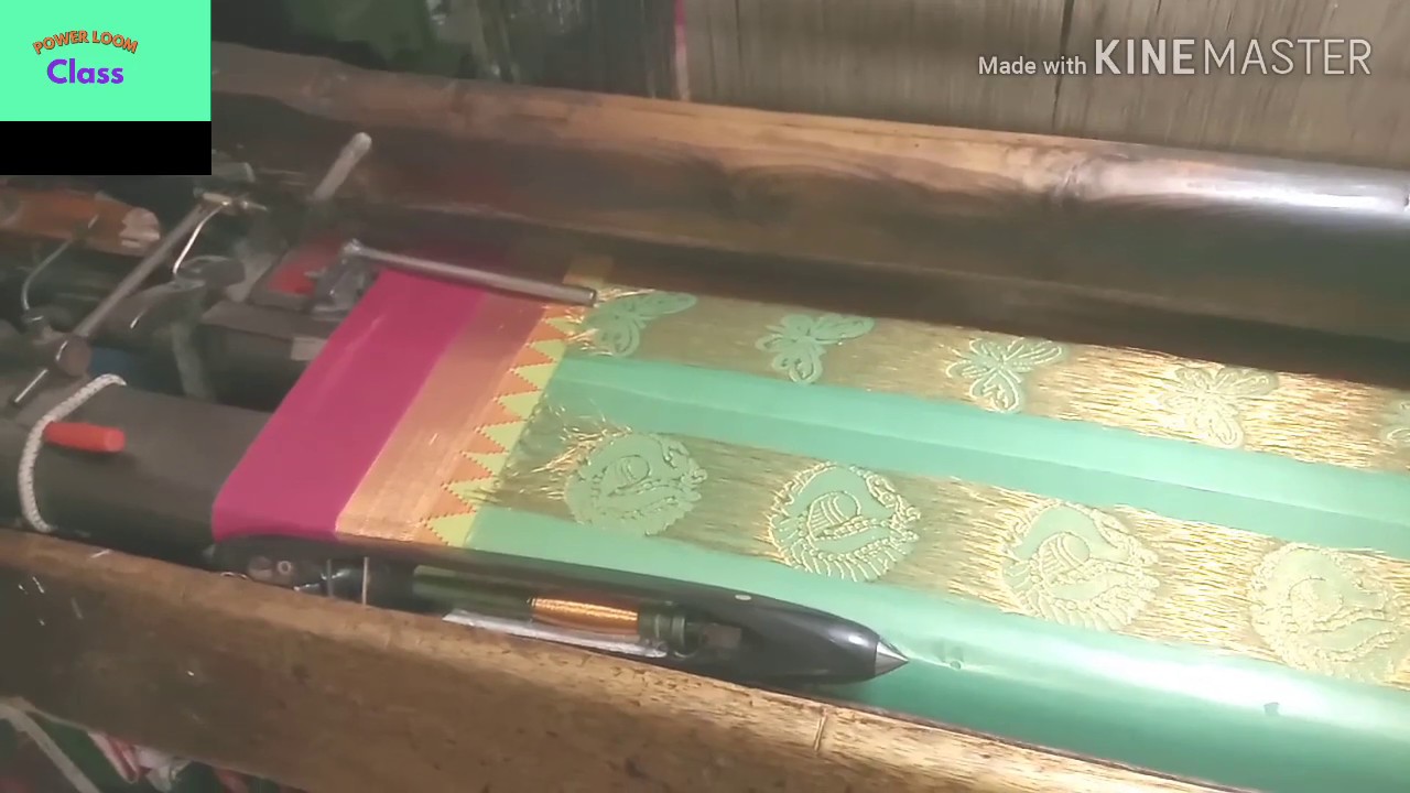 Traditional Weaving Process in Power Loom 