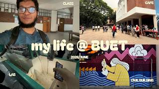A Day in My Life as a BUET Student 🇧🇩 | Classes, Study, Tuition & Campus Life