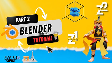 🔧 Blender Part 2: Control, Move, Rotate & Scale Like a Pro!