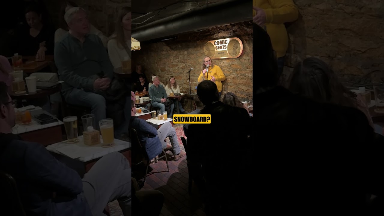 Comedian Cracks Himself Up to His Sound Board