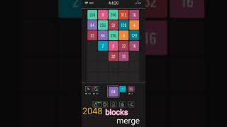 Are you good at multiplication????? || 2048 merge blocks || #shorts screenshot 4