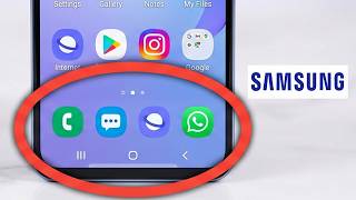 Samsung Mobile Me Niche Wale Button Kaise Laye | Navigation Bar Settings