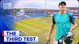 Third Ashes test kicks off tonight between Australia and England | 9 News Australia