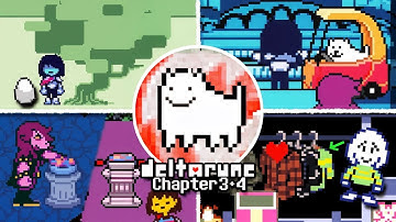 Deltarune Chapter 3 & 4 - All Secrets & Easter Eggs (Part 2)