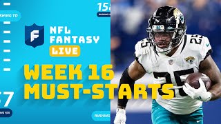 These Players are GUARANTEED to Go Off in Week 16 | NFL Fantasy Live