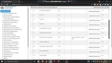 How to upload documents at TUT?