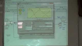 Fuzzy control of a valve and water tank level (Part 15: Setting the MF for the two inputs), 4/15/...