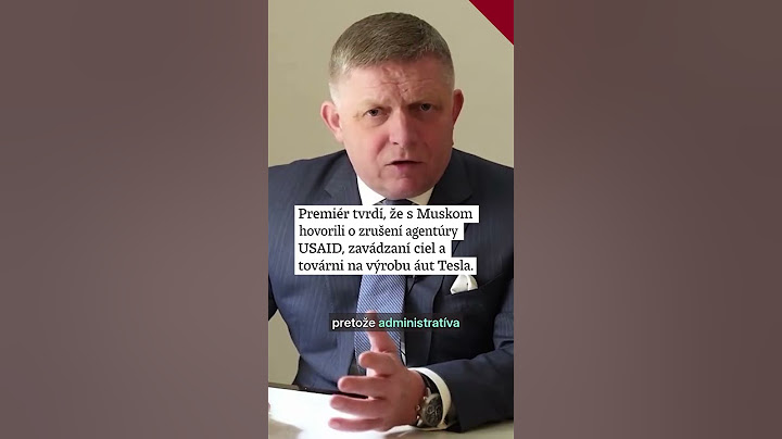 Fico sa vo Washingtone stretol s Elonom Muskom, vystúpi ako rečník na konferencii CPAC