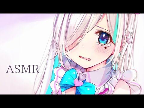 【ASMR】お耳のマッサージ⯎オイル/泡/タオル/睡眠誘導【#イル_フローラ/Vtuber】