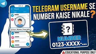 How To Create A Telegram Username-to-Number Bot For Educational Purposes||