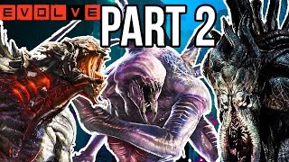 Evolve Gameplay Walkthrough Part 2 - Single Player - Evacuation Campaign!! (PC 60fps 1080p HD)