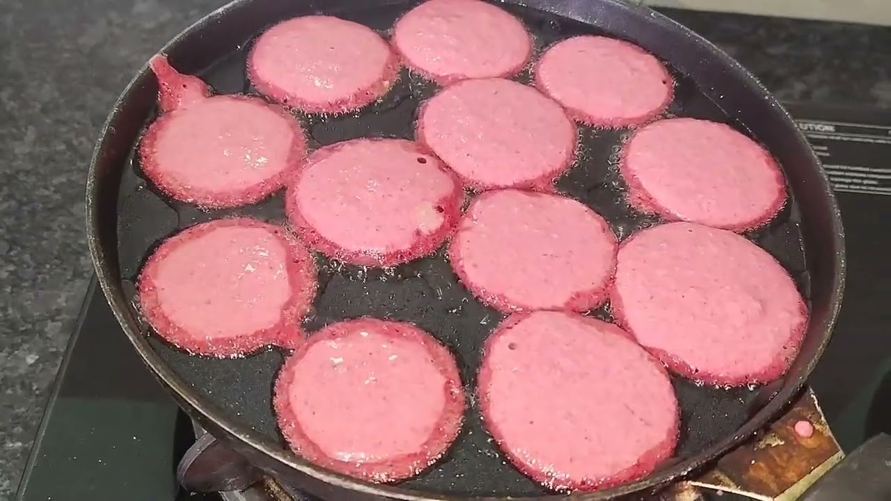 💕#💕Oats , Beetroot Appe with khatti mitthi spicy imli 