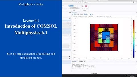 Introduction of COMSOL Multiphysics version 6.1 | Multiphysics Series