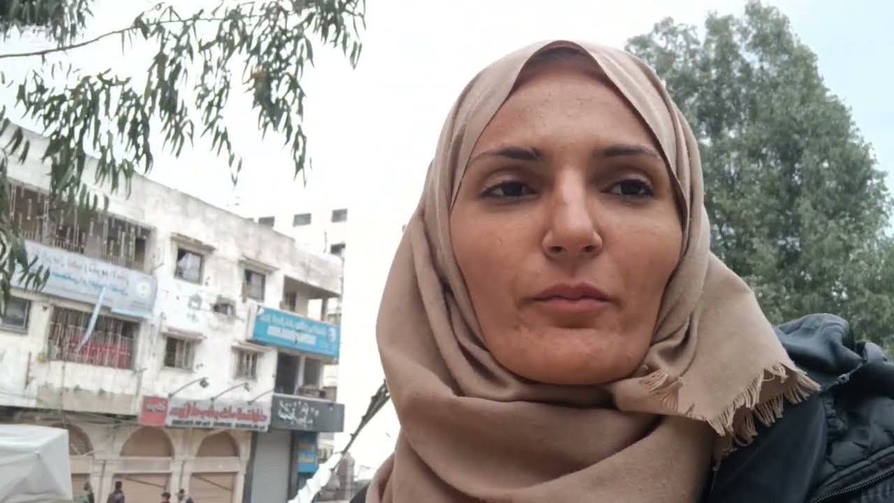 بعد عام ونصف من التهجير رجعنا نمشي في شوارع غزة جولة صباحي في شوارع غزة بعد رجوعنا الشمام