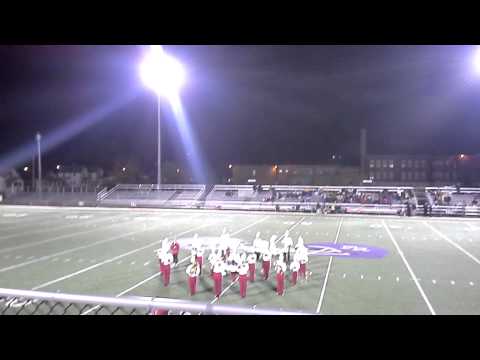 Fremont St Joe Marching Band Plays Happy