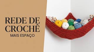 🧶✨ REDE ORGANIZADORA EM CROCHÊ | IDEIA FÁCIL, LINDA E SUPER ÚTIL! ✨🧸