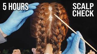 5 HOURS: Most Relaxing Scalp Check for Deep Sleep (Soft Whispers) screenshot 5