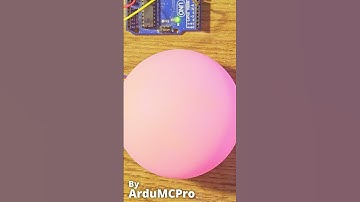 Arduino Rainbow Orb #shorts #diy  #science