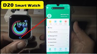 D20 Smart Watch Unboxing and Review & Setup | D20 Smart Watch How to Connect | Time Setting - Fix screenshot 3