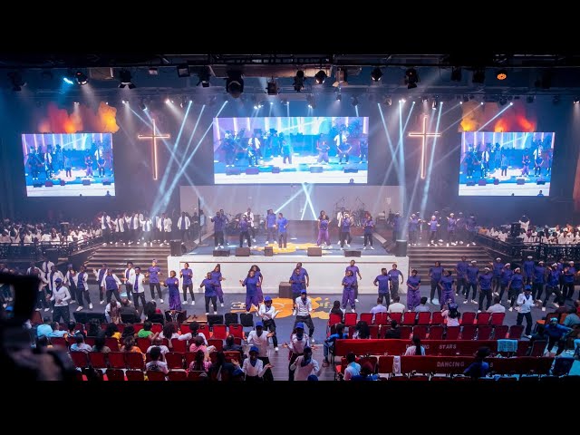 First Love Centre Hq ft the Dancing Stars_Bishop Dag Heward Mills birthday Concert Ministration🎂🥳🎊💃😍 class=