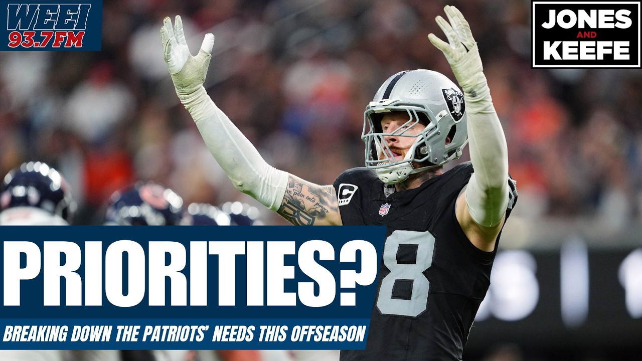 With plenty of cap space, what should the Patriots be prioritizing this offseason? | Jones & Keefe