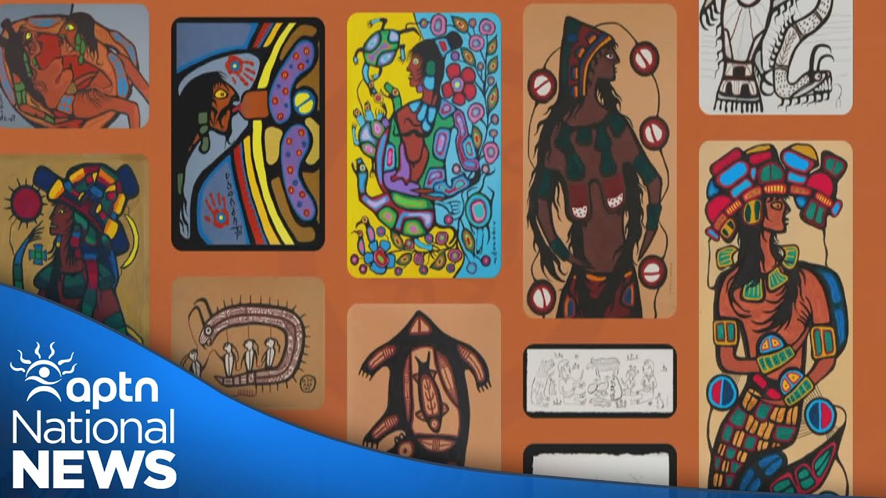 The Digital Collection Of Norval Morrisseau S Work Is Continuing In Saskatchewan APTN News