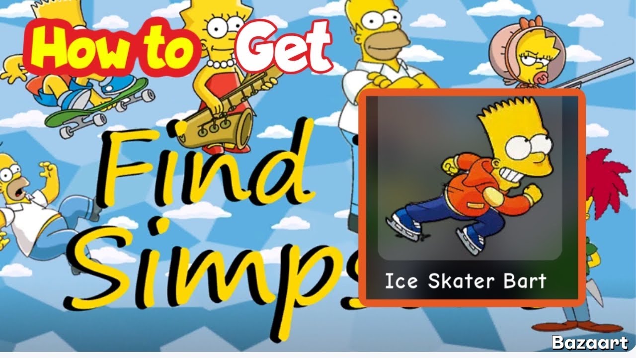 UPDATE 269| How to get Ice Skater Bart in ROBLOX Find the Simpsons